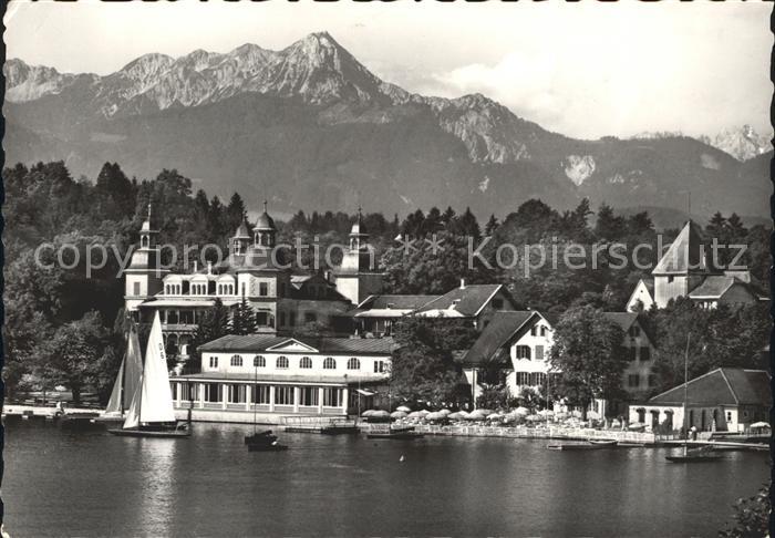 Velden Woerthersee Schloss mit Mittagskoggel