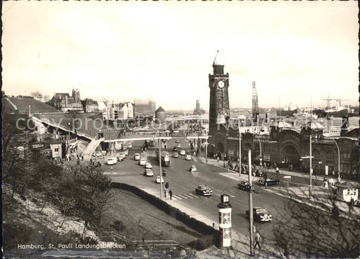 HAMBURG  CITY St Pauli Landungsbruecken