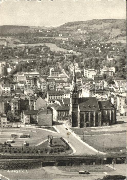 Aussig Tschechien Stadtblick
