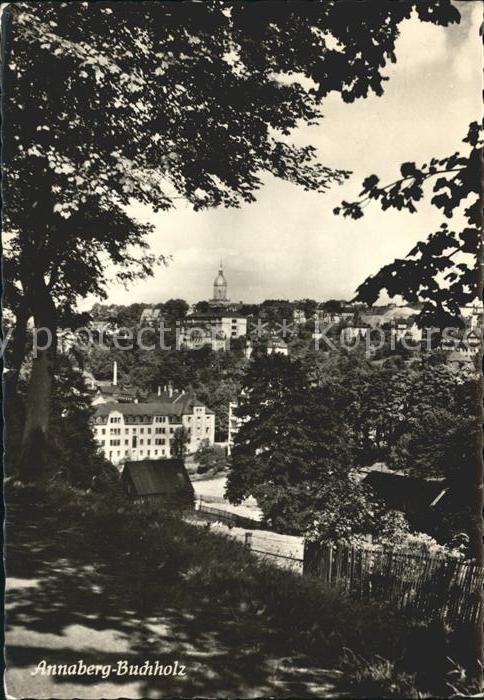 Annaberg-Buchholz Erzgebirge Teilansicht