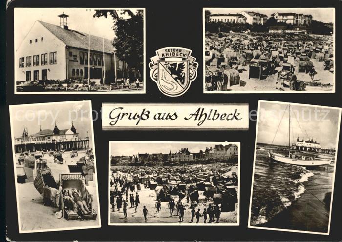 Ahlbeck Ostseebad Gaststaette Strandpartien Dampfer