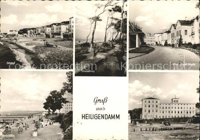 Heiligendamm Ostseebad Strand Weg Prof Vogel Strasse Strandleben Haus Mecklenbur