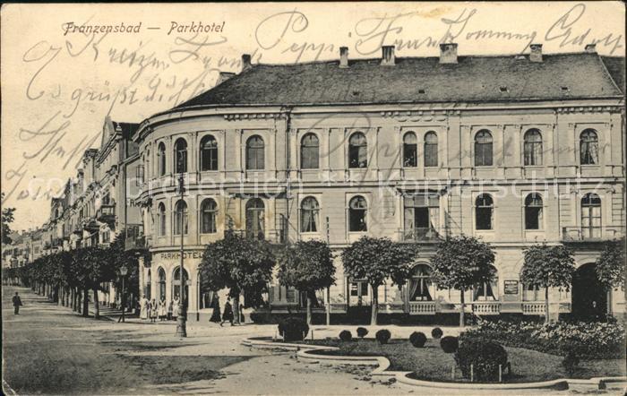 Franzensbad Boehmen Parkhotel