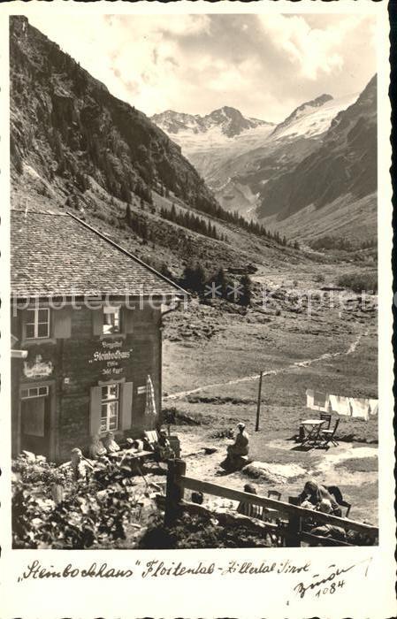 Ginzling Steinbockhaus Floitental Zillertaler Alpen