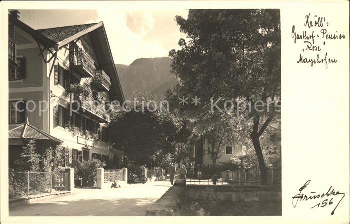 Mayrhofen Zillertal Krölls Gasthof Pension Rose
