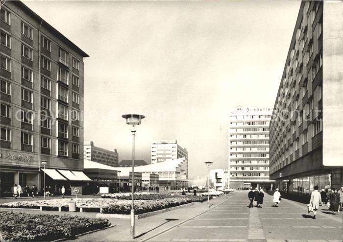 LEIPZIG Sachsen Blick zum Sachsenplatz Messestadt