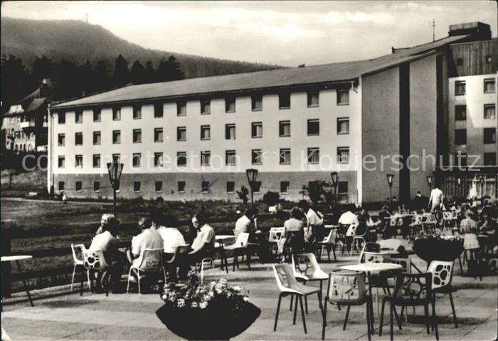 Oybin Sachsen FDGB Erholungsheim Ernst Thaelmann mit Hochwald