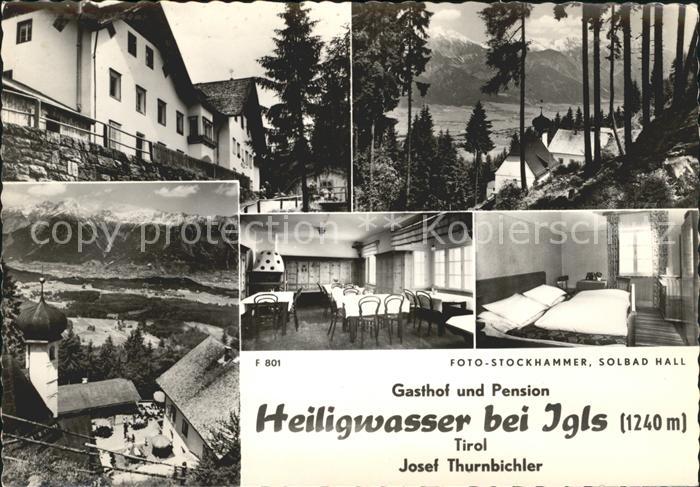 Heiligwasser Gasthof Pension und Umgebung