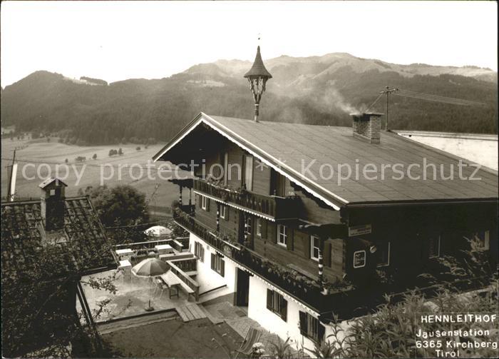 Kirchberg Tirol Hennleithof Jausenstation