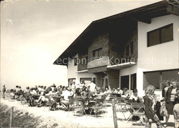 Soell Tirol Gipfelhaus Hohe Salve Bergrestaurant Terrasse