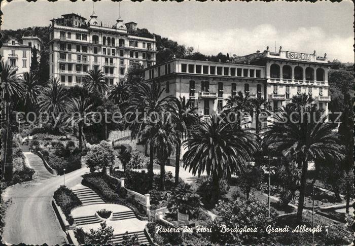 Bordighera Grands Hotels Palmen