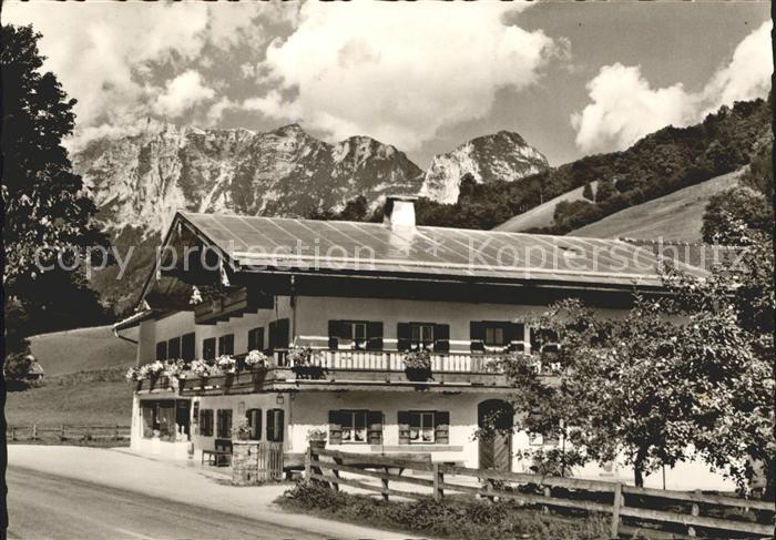 Ramsau Berchtesgaden Haus Jagerer Pension Alpen