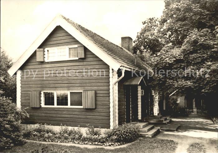 Luetzen Original schwedisches Blockhaus Provinz Dalarna Gustav Adolf Gedenkstaet