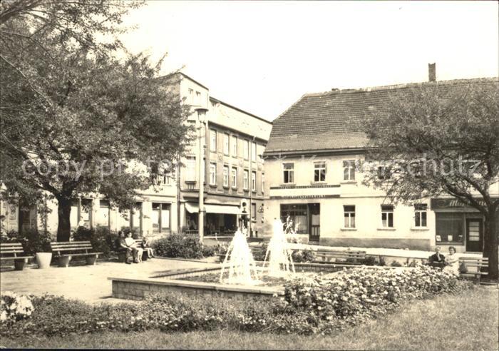 Schkeuditz Markt Brunnen