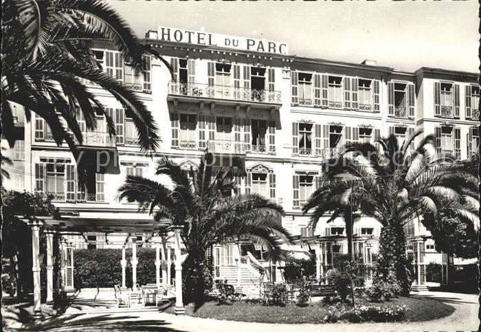 Menton Alpes Maritimes Hotel du Parc et le jardin Palmiers