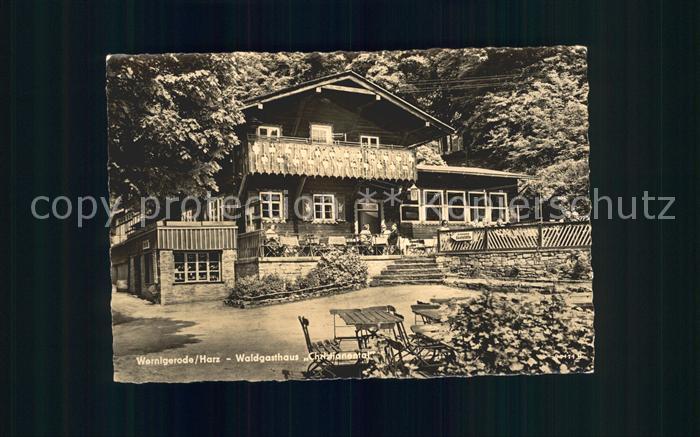 Wernigerode Harz Waldgasthaus Christianental