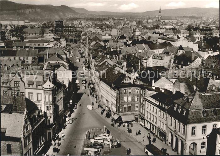 TRIER  CITY Blick vom St Gangolfsturm zur Porta Nigra
