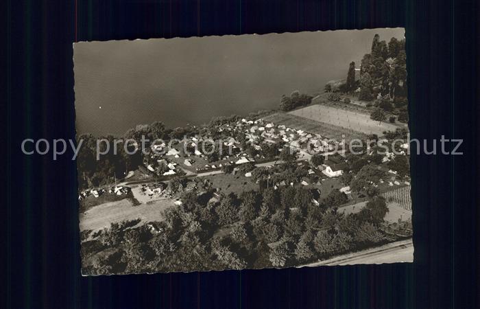 Hagnau Bodensee Camping Seeblick Fliegeraufnahme