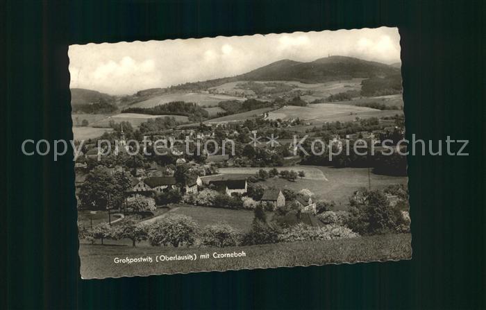 Grosspostwitz Panorama mit Czorneboh