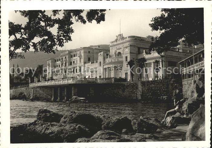 Opatija Abbazia Kueste Hotel Kvarner
