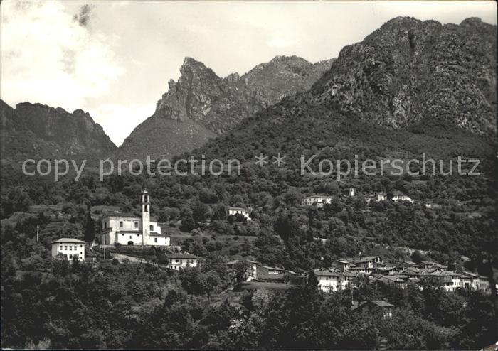 Valsolda Como Lombardei Loggio e Drano Lago di Lugano