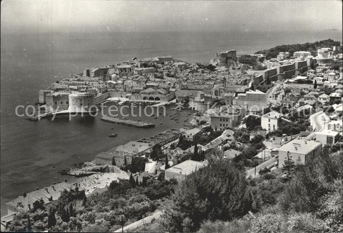 Dubrovnik Ragusa Panorama Hafen Festung