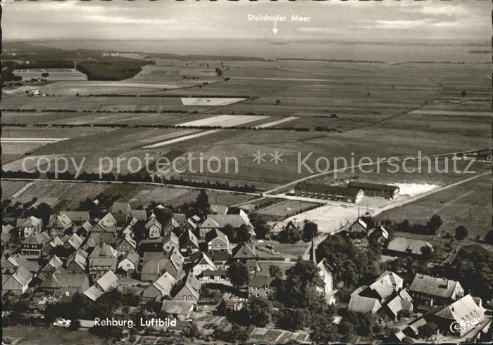 Rehburg-Loccum Fliegeraufnahme Steinhuder Meer