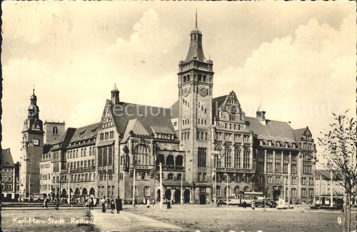 Karl-Marx-Stadt CHEMNITZ Rathaus