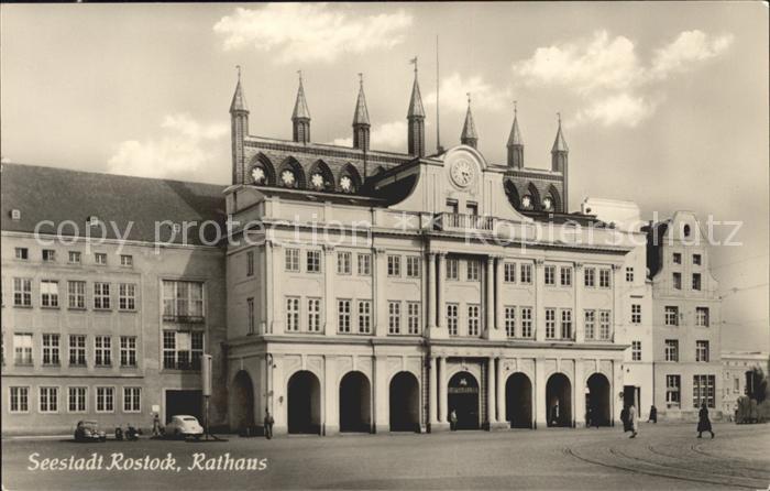 ROSTOCK  CITY Rathaus