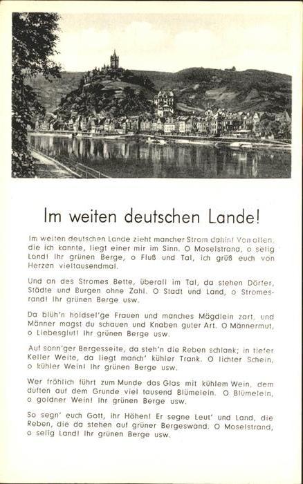 Cochem Mosel Moselpartie Moselgedicht
