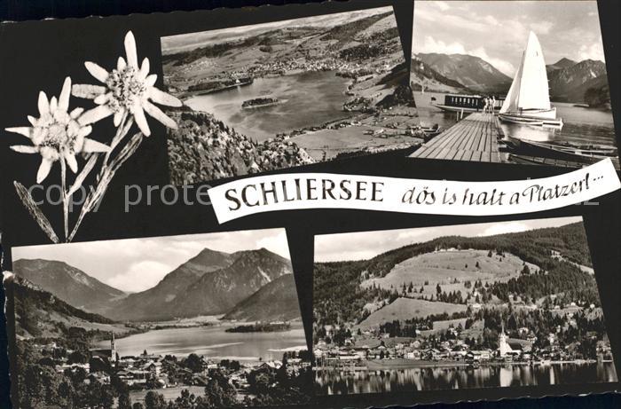 Schliersee Total Bootsanlegestelle Seepartie