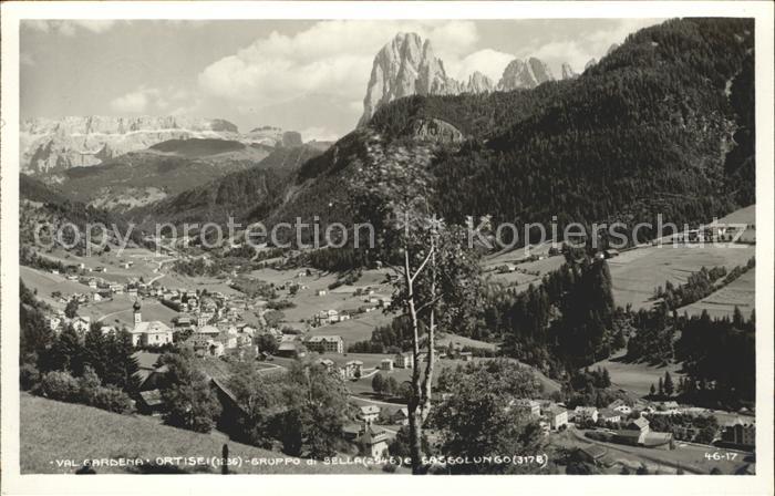 Ortisei St Ulrich Val Gardena Gruppo di Sella e Sassolungo