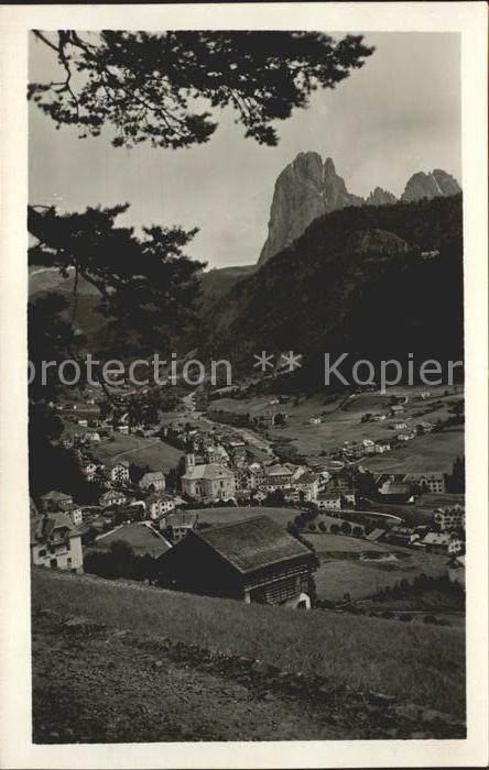 Ortisei St Ulrich Val Gardena Gruppo Sella e Sassolungo