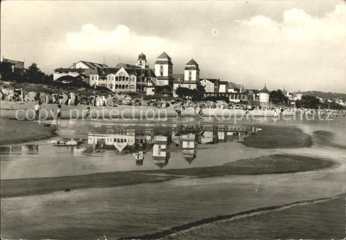 Binz Ruegen Ostseebad Strandpartie