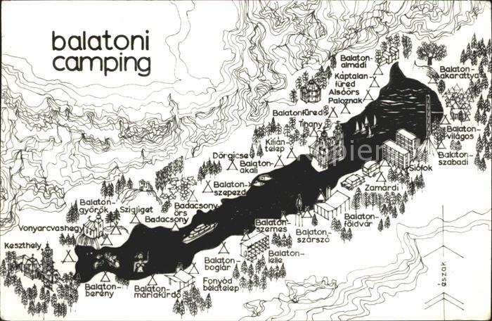 Balaton Plattensee Balaton Campingplaetze