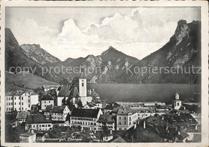 Ebensee Oberoesterreich Panorama