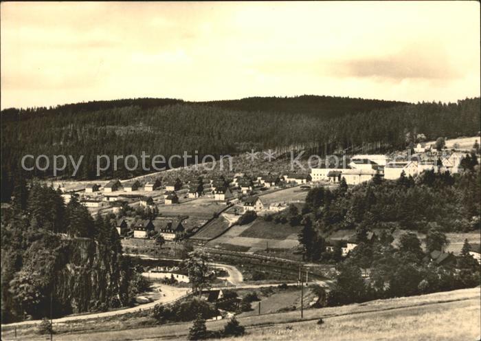 Breitenbrunn Erzgebirge Kammerstein mit Berliner Siedlung