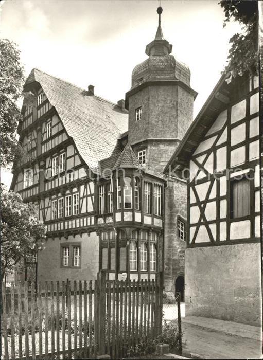 Gorsleben Artern Schieferhof Fachwerkhaus