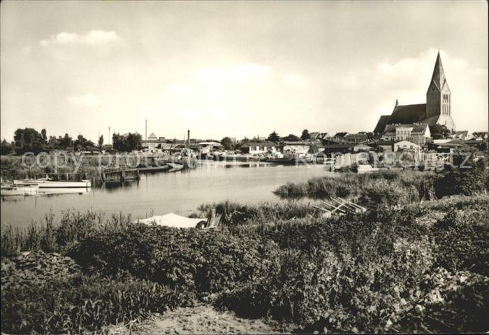 Barth Ortsansicht mit Kirche