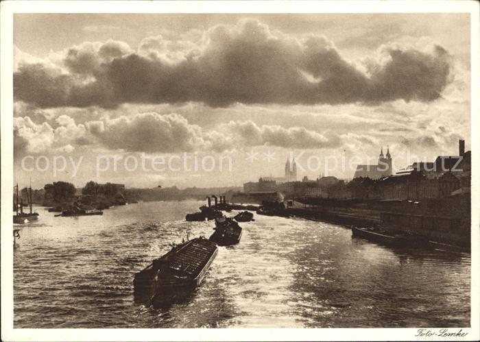 MAGDEBURG  CITY Stromelbe Frachtschiffe