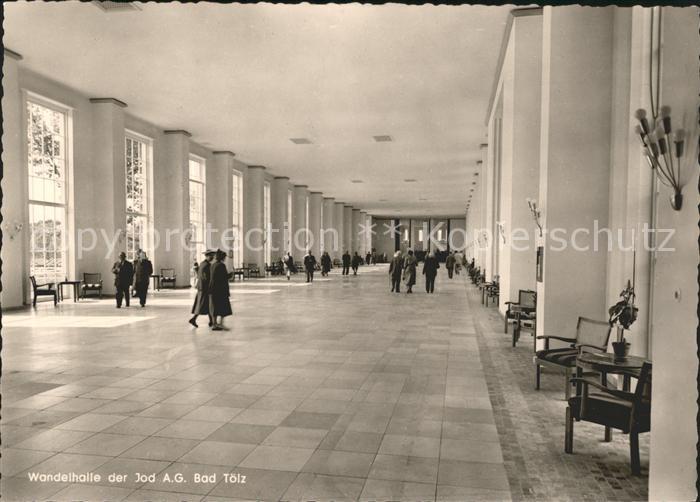 Bad Toelz Wandelhalle der Jod AG