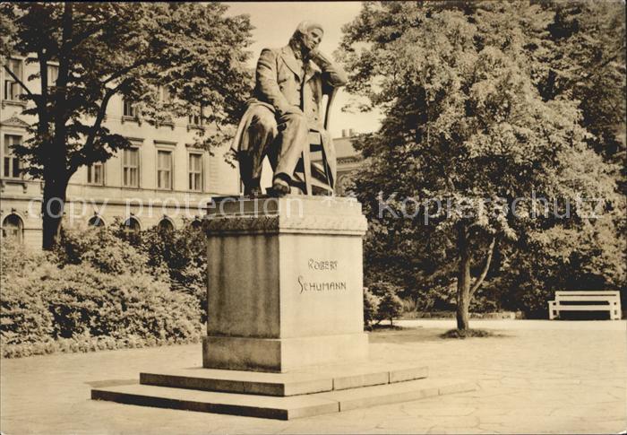 Zwickau Sachsen Robert Schumann Denkmal