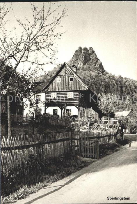 Tschechische Republik Der Sperlingstein