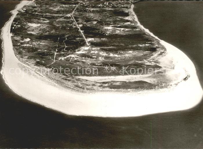 Hoernum Sylt Suedspitze der Insel Sylt Fliegeraufnahme