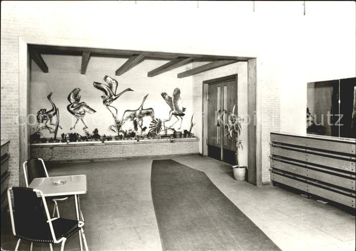 Bergen Ruegen HO Rugard Gaststaette Empfangshalle