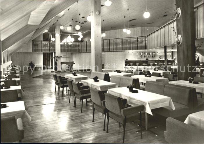 Oberhof Thueringen Grossgaststaette Oberer Hof Joel Bar