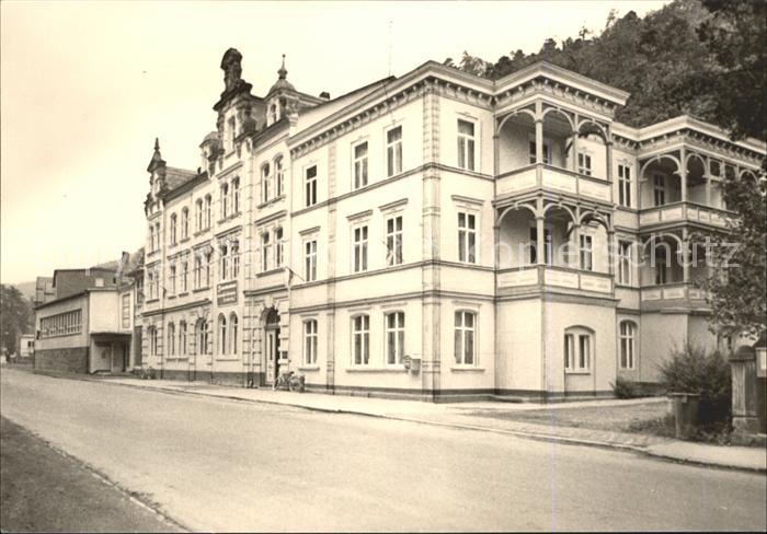 Bad Blankenburg FDGB Urlauberheim Magnus Poser