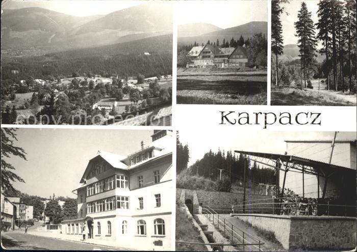 Karpacz Widok ogolny Dom Wypoczynkowy FWP Mieszka Hotel gorski Orlinek