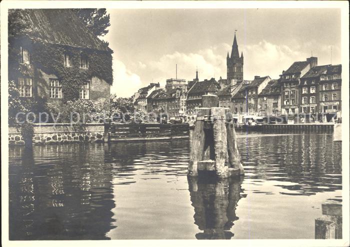 Koenigsberg Ostpreussen Innenstadt am Pregel