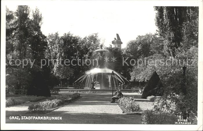 Graz Steiermark Stadtparkbrunnen